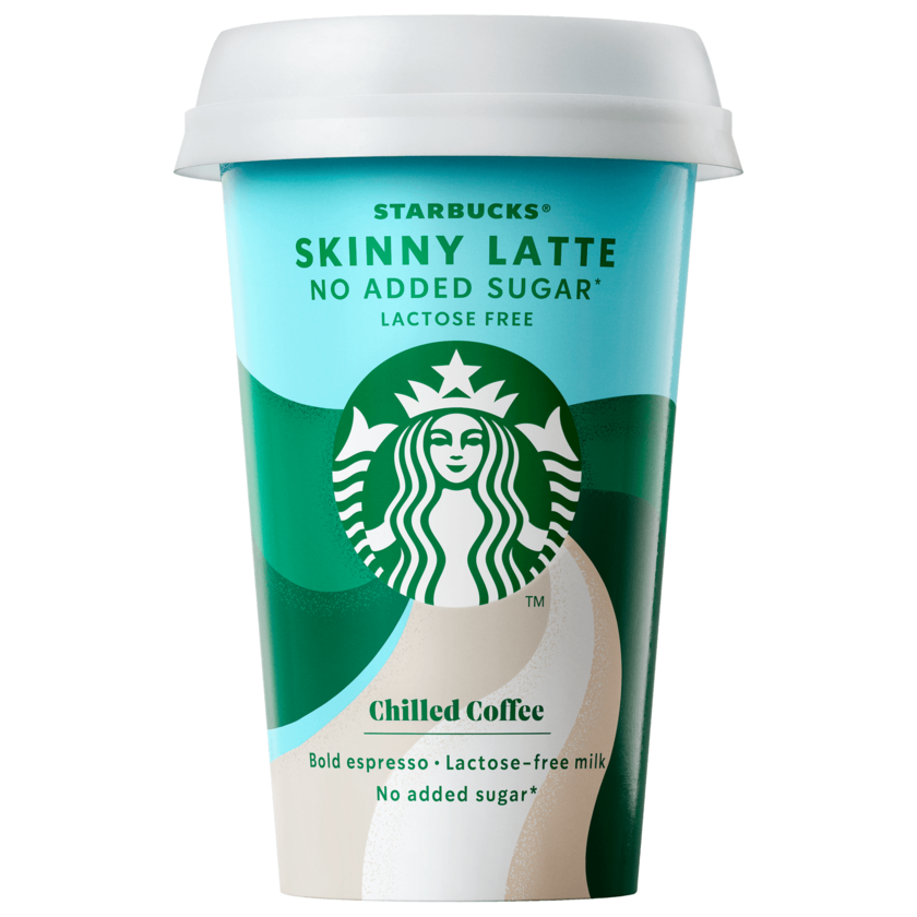 Starbucks Skinny Latte Eiskaffee lactosefrei 220ml
